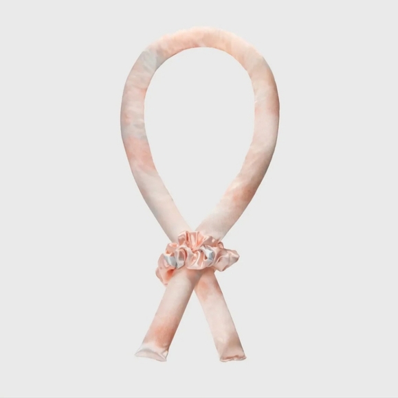 New in Box Kitsch Satin Heatless Curling Set - Pink - Picture 7 of 8